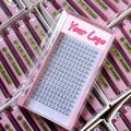 Lash Extension Supplies Korean PBT Short Base Premade Fans Eyelash 3D 4D 5D 6D 7D 8D 10D 14D Handmade Eyelashes