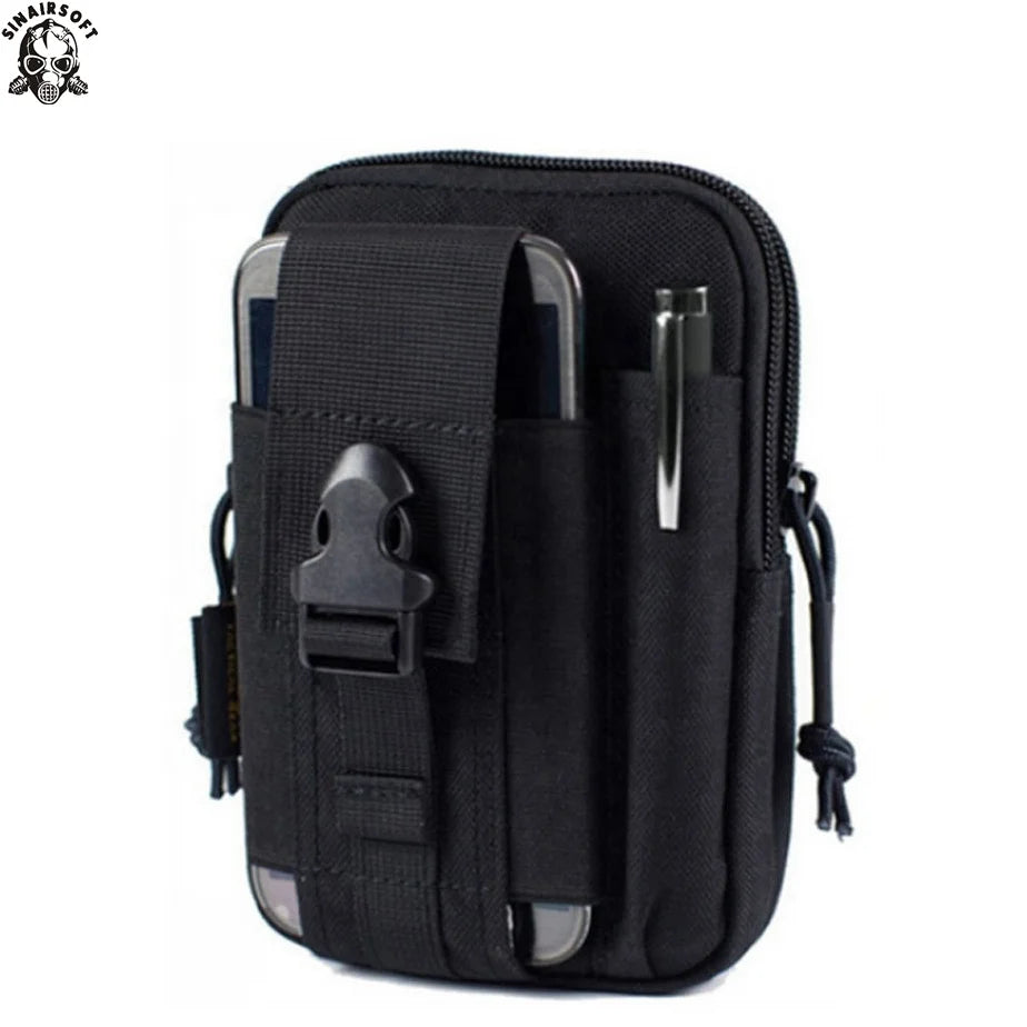 Outdoor EDC Lifesaving Heavy Duty Multifunction Tactical Pouch Survival Tool Rescue Waterproof Polyester/Nylon Molle Waist Bag