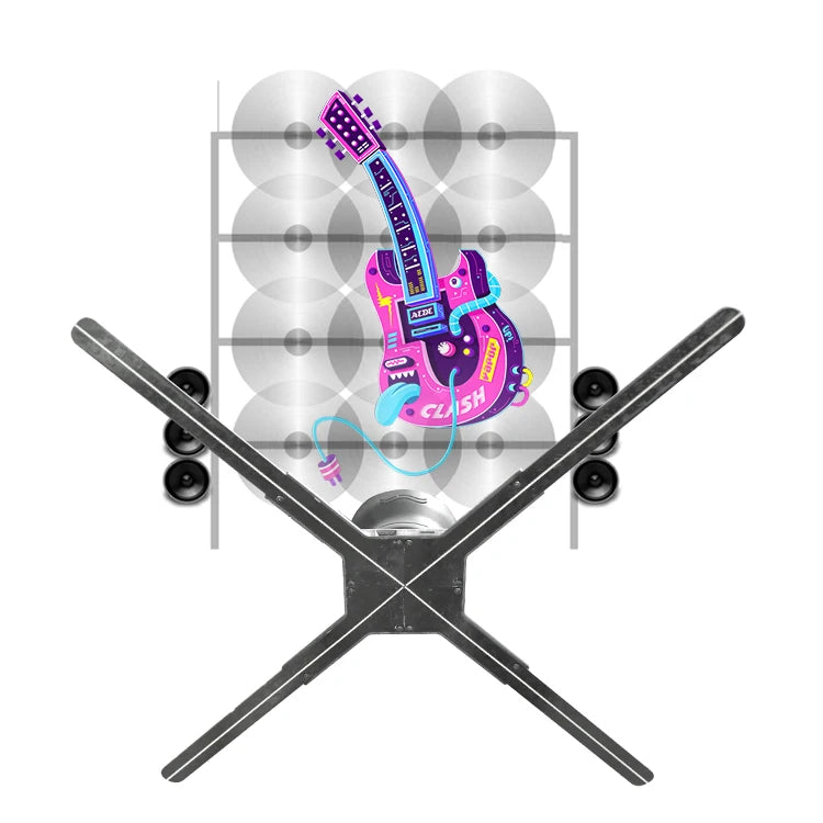 Protective Cover for 3D Holographic Display Fan 3D Led Fan Screen Advertising Fan Equipment Led Advertising Display