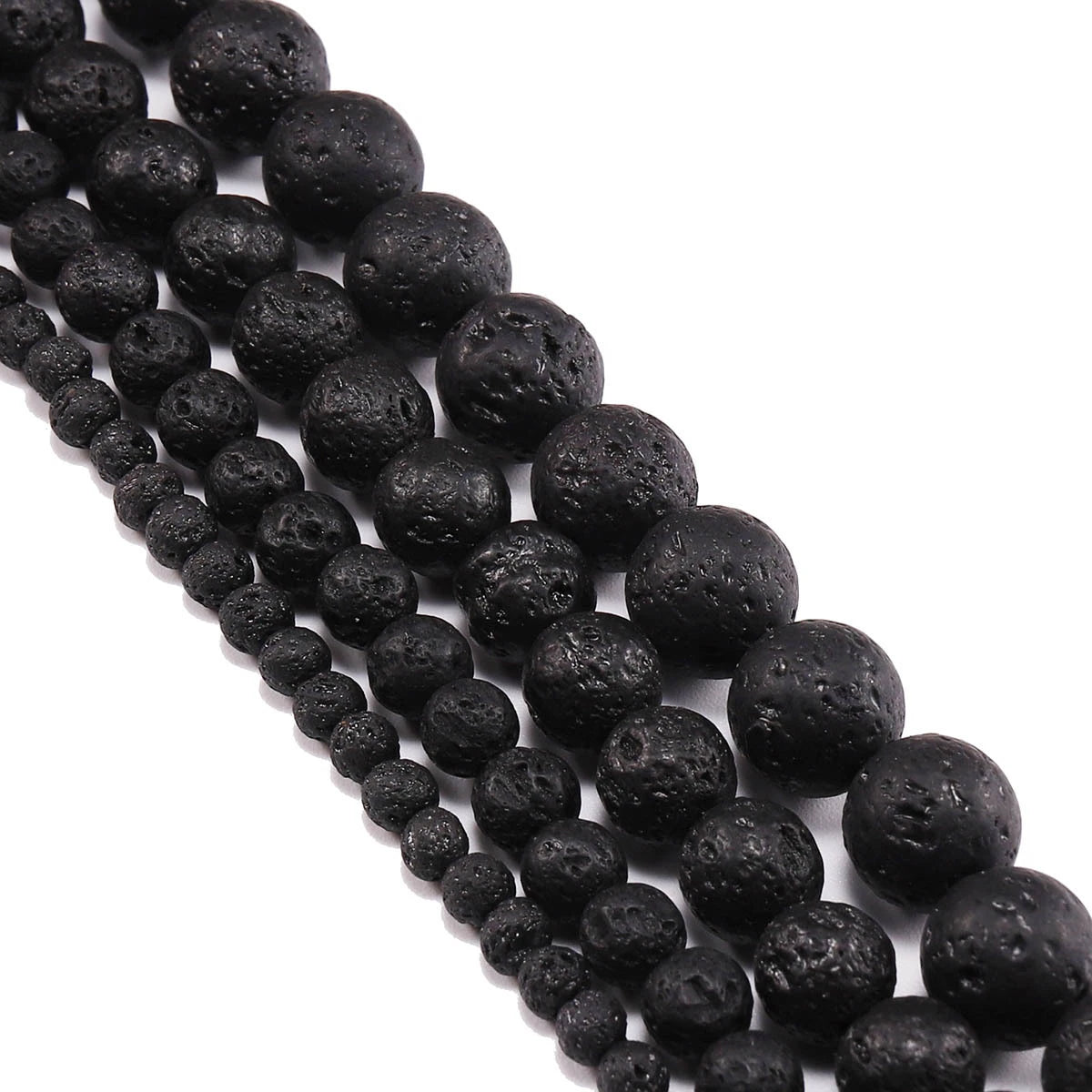 Natural Loose Stone Beads Lava Stone for DIY Jewelry Making MS034
