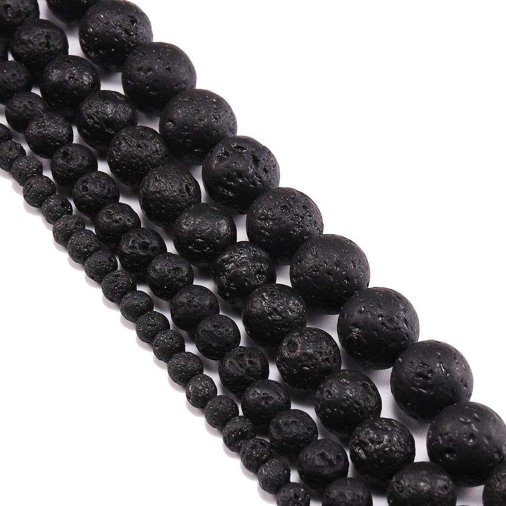 Natural Loose Stone Beads Lava Stone for DIY Jewelry Making MS034