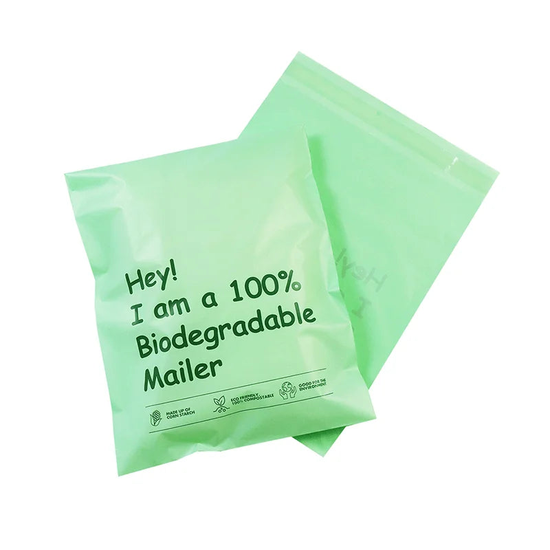ZGCX Polymailer Cornstarch Mailer Biodegradable Packaging Compostable Poly Mailer Bags Polymailer Mailing Bagsbiodegrad Mail Bag