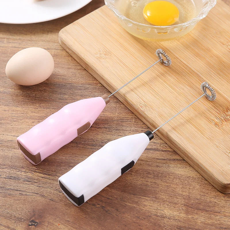 New Hot Sale Household Portable Electric Blender Kitchen Coffee Mixer Machine Powder Cake Cream Stainless Steel Egg MINI Blender