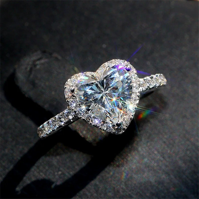 Heart-shaped Ring Couple Jewelry Gift for Couples for Wholesale N2206232