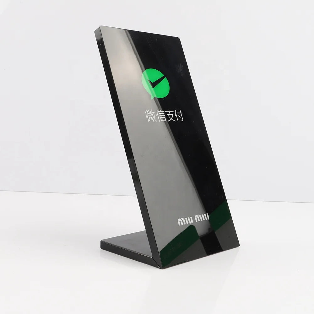 Wholesale Hot Sale Custom Acrylic Display Stand Table Signs logo Sign