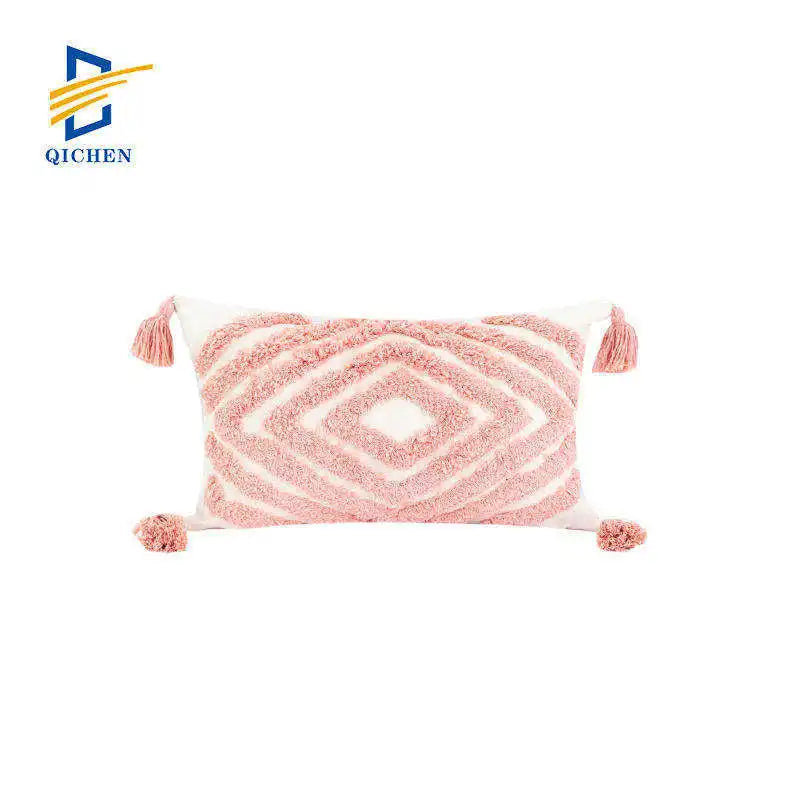 Innermor Luxury Home Decor Square Tufted Couch Cushion Covers Geometric Throw Pillow Case for Hotels Hospitals Wholesale Price