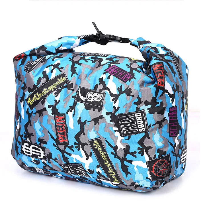 Multi-Function Fold Rubberized Waterproof Environmental Protection Insulated Cooler Live Fishing Bag Cloth