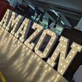 Custom 4Ft Marquee Marquee Letters Big Led Light up Letters Large Electronic Sign Numbers