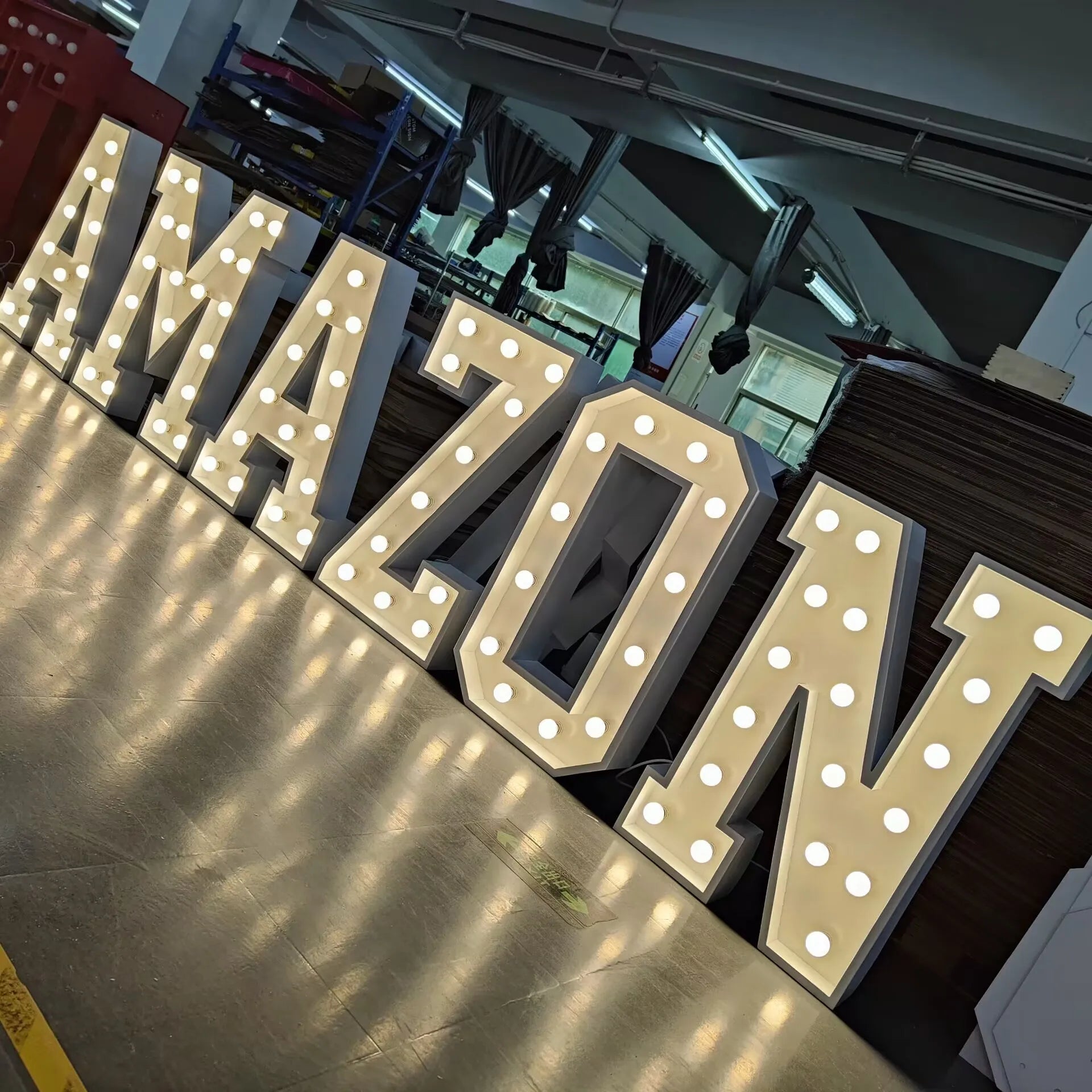 Custom 4Ft Marquee Marquee Letters Big Led Light up Letters Large Electronic Sign Numbers