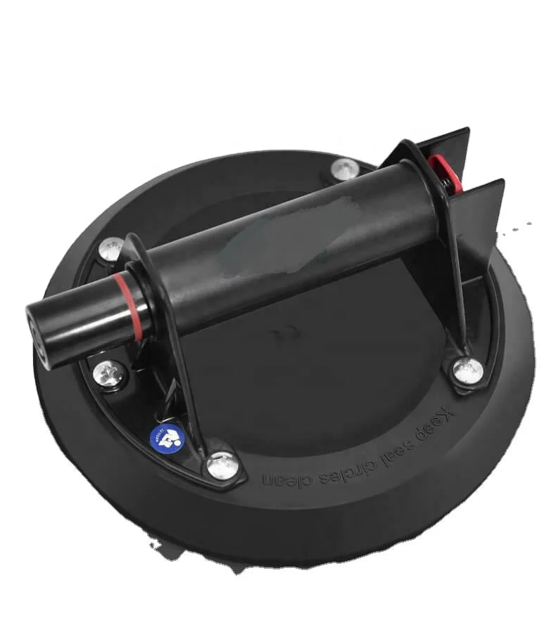Customizable 8\" Heavy Duty ABS Industrial Suction Cup Barometer Hand Air Pump Silicone Vacuum for Mounting OEM ODM Supported