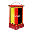 Custom Printing Hot Sale Promotion Hanging Flag Pennant Custom Hanging Pennant Flag