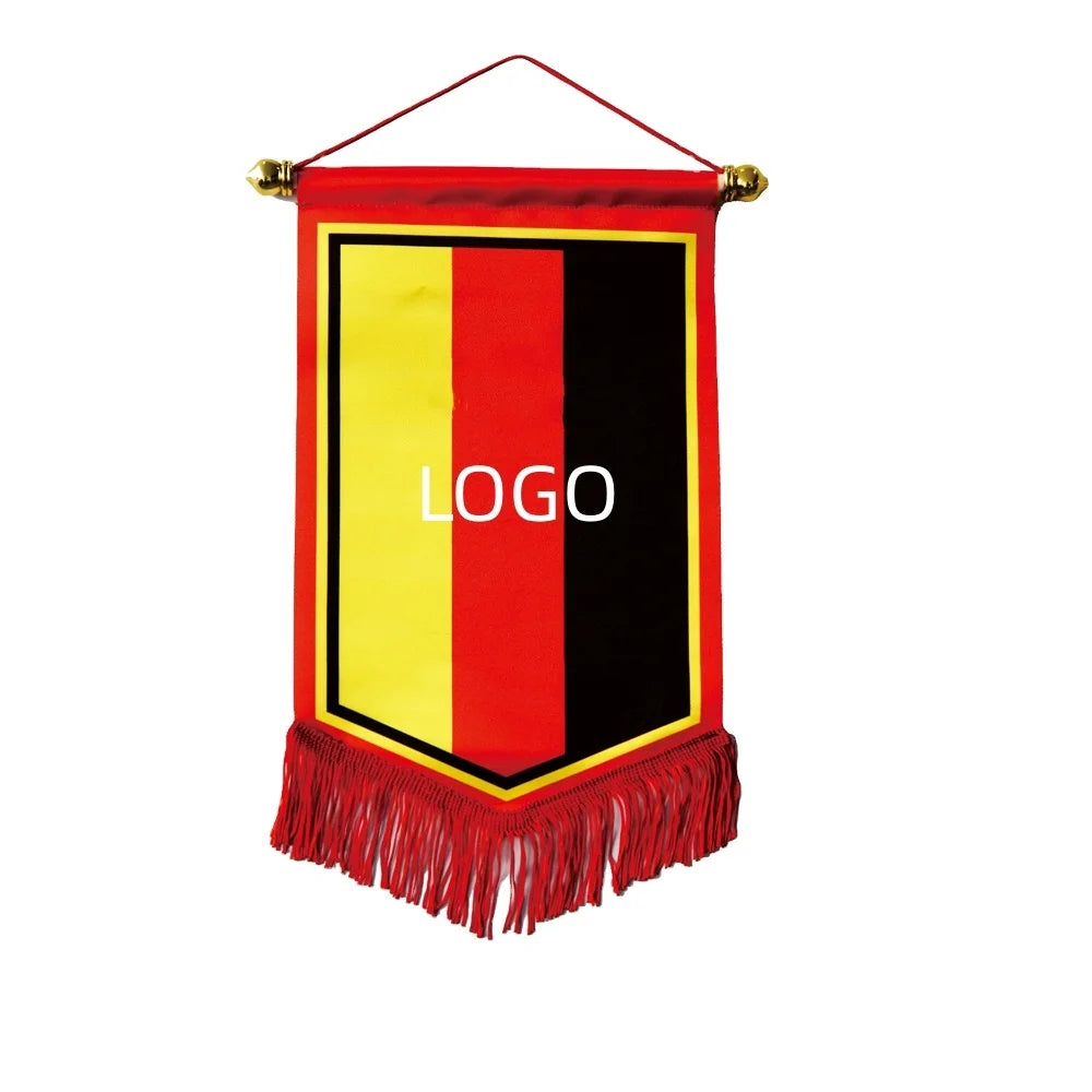 Custom Printing Hot Sale Promotion Hanging Flag Pennant Custom Hanging Pennant Flag