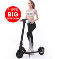 The Hottest 10 Inch Portable Folding Mini Adult Shock Generation Driving Two Wheel Detachable Lithium Battery Electric Scooters