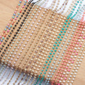 C84 Nickel-Free 18K Gold Plated Metal Jewelry Accessories DIY Chain for Bracelet & Necklace Making Passes REACH-2M/Lot