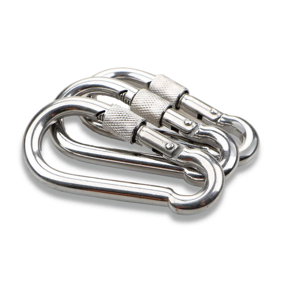 Wholesale Supply of Safety Buckles Spring Hooks Mountaineering Buckles Gourd Shaped Runway Type Rigging Safety Buckles