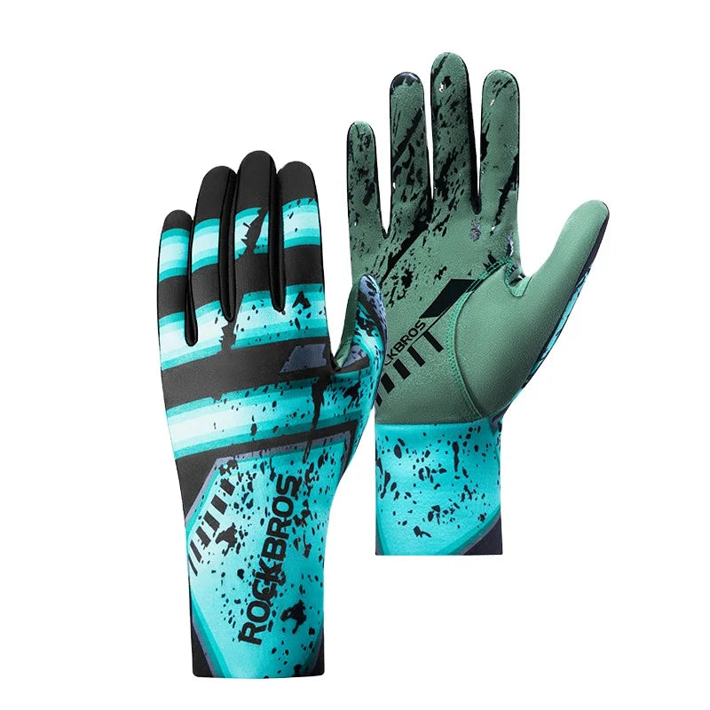 ROCKBROS High Quality Men Cycling Gloves Wholesale Hand Warm Sport Bike Cycling Winter Gloves for Man