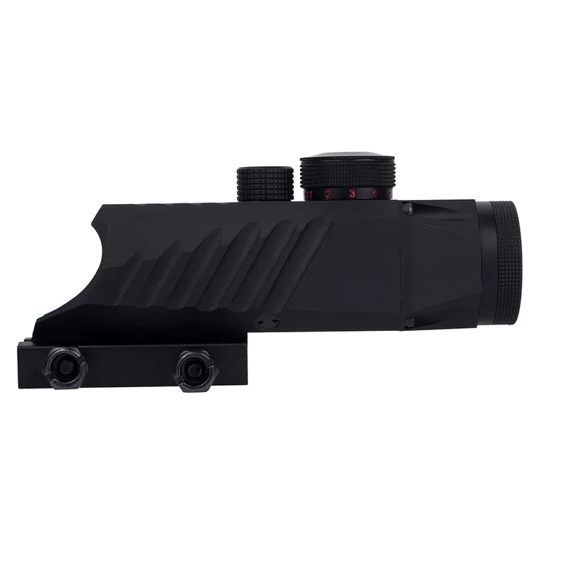 Hunting 3x30 6061-T6 Aluminum Fogproof IP67 Waterproof Multi-Coated Glass Prism Scope Red/Green Illuminated Reticle 1000Gs