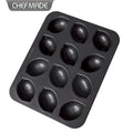 CHEFMADE WK9871 Carbon Steel Bakeware 12 Cup Non-stick Oven Baking Christmas Lemon Cake Mould Mold