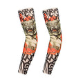 Anti-Slip Silicone Custom Arm Sleeve Elastic Polyester Arm Sleeve Sports Skin Friendly Wholesale Arm Sleeves