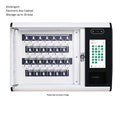 Landwell K26 Customizable 26-Slot Electronic Key Control Locker Android Touch Screen Facial/Fingerprint Access White Metal OEM