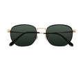 Luxury Custom Logo Round Titanium Frame Polarized Glasses Men Women Driving UV400 Sunglasses