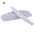 Professional 100/180 Grit Round Square Reusable Double Sided Bulk Sponge Nail File Rectangle Pedicure Manicure with Logo