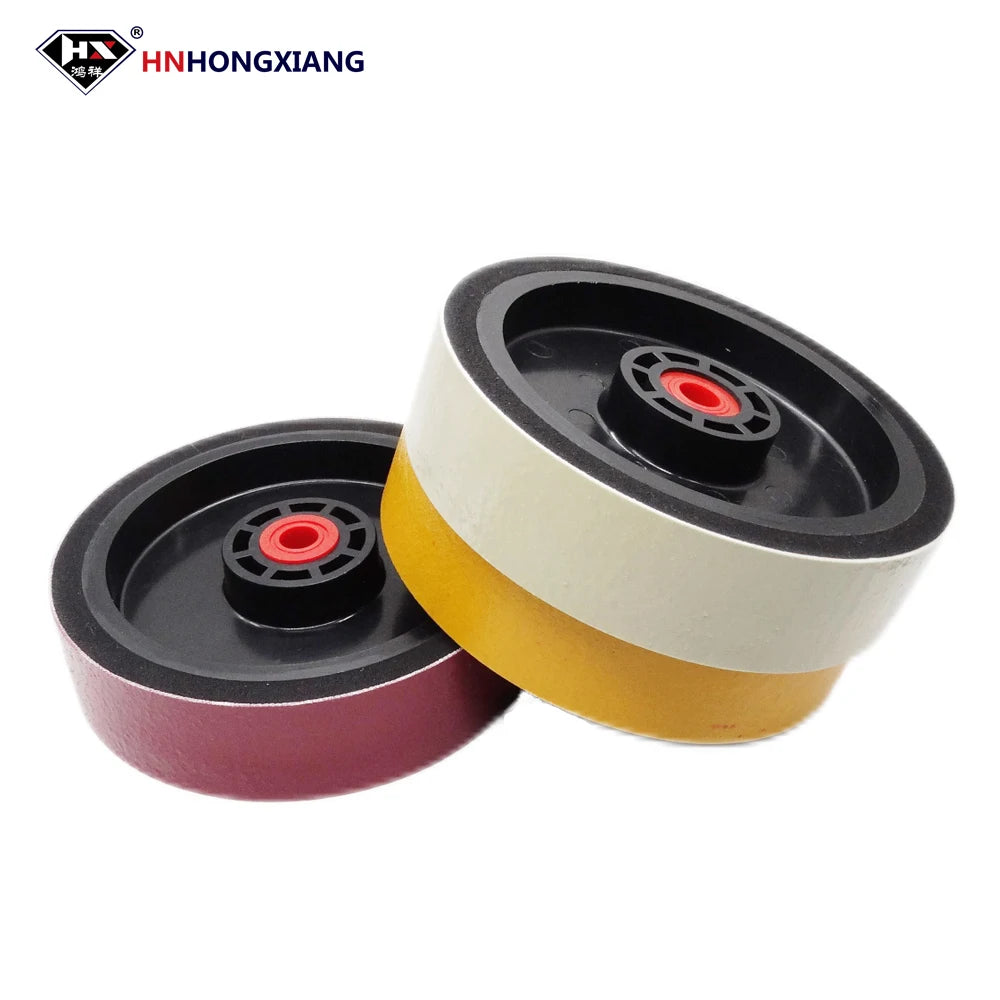 6 Inch 8 Inch Soft Lapidary Diamond Cabbing Wheel 3000Grit Nova Polishing Wheel Nova Soft Resin Diamond Wheel for Gem