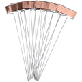 Metal Copper Plants Outdoor Gardening Plant Herb Markers Labels Garden Label Labeling Markers Metal Sign Stakes Tags Flags