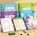 Children Toys Drawing Tablet Early Educational Math Game Book Kids Learning Card