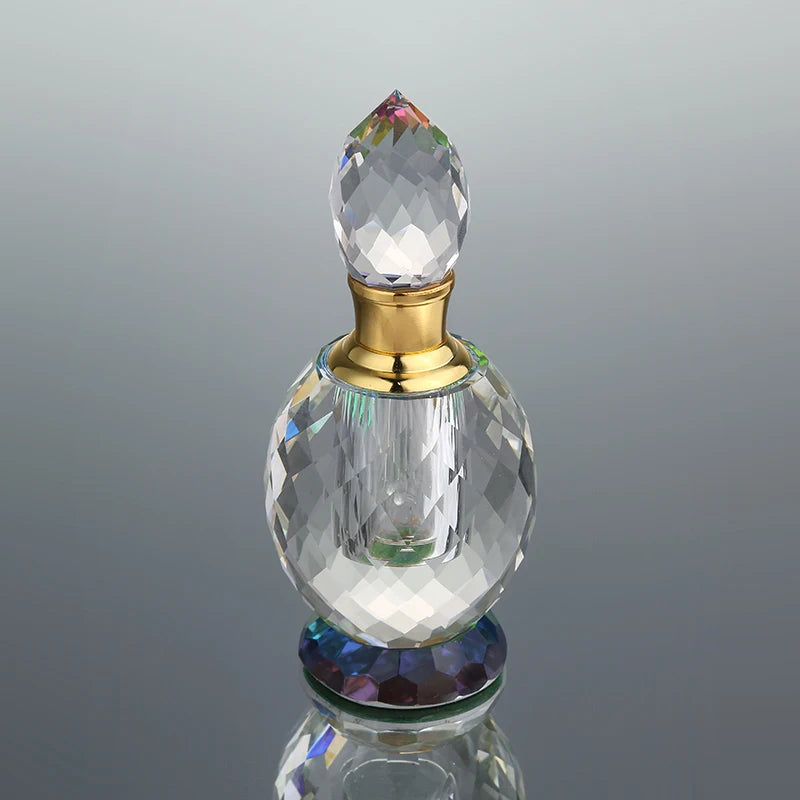 CJ-Manufacturer Polished 3ml Crystal Perfume Bottle Element Essential Oil Fragrance Bottle