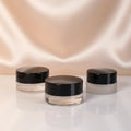 Round Square Eye Cream Glass Jar New Designed 3g 5g 7g 9g Cosmetic Storage Bottles & Jars Series of 5 Glass Jars with Lid HG
