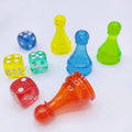 Deskjoy Bulk 1pc Multi-colored Plastic & Acrylic Pawns 35*21MM Customizable Tabletop Markers Chess Pieces for Board Games