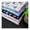 2025 Colorful Digital Printed Tulle Fabric Feather Pattern Mesh Tulle Fabric Dress Fabric