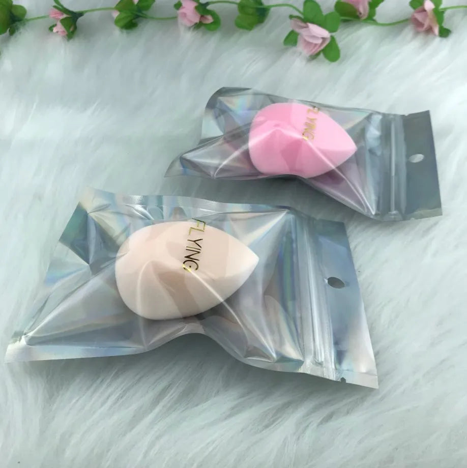 2024 New Arrivals Beauty Super Soft Latex Free Microfiber Washable 40x60mm Makeup Sponge Blender Flat Top Customized Color