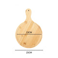 Bamboo Pizza Peel Spatula Paddle  Cutting Board Pizza Serving Board Bamboo Pizza Board Tray with Handle