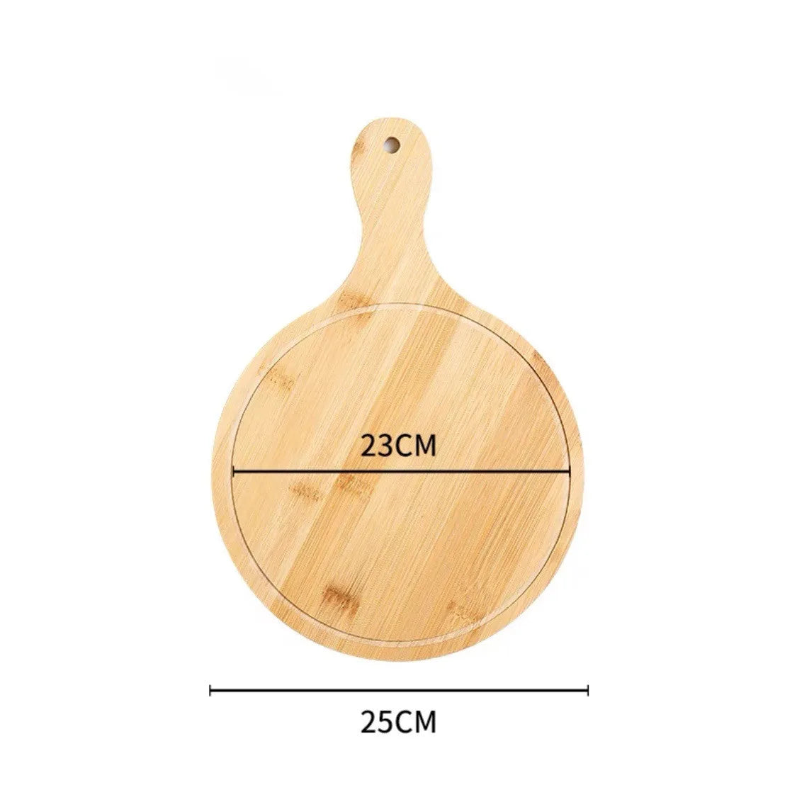 Bamboo Pizza Peel Spatula Paddle  Cutting Board Pizza Serving Board Bamboo Pizza Board Tray with Handle