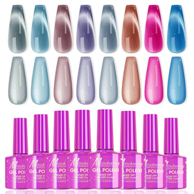 Aqua Cat Eye Enamel Oil Gel New Type Nail Enhancement Special Phototherapy Crystal Wide Cat Eye Gel