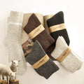 Wholesale Custom New Heavy Soft Cozy Hiking Boot Merino Wool Socks Winter Thermal Warm Thick Men's Wool Sock