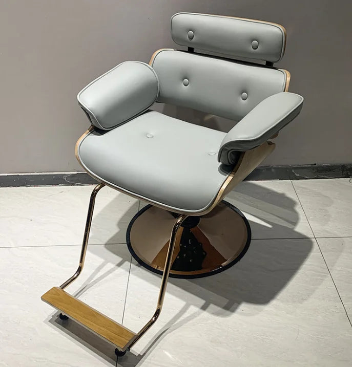 Low Price Stool Theodore Purple Chair With Diamonds Women's Barber Chair