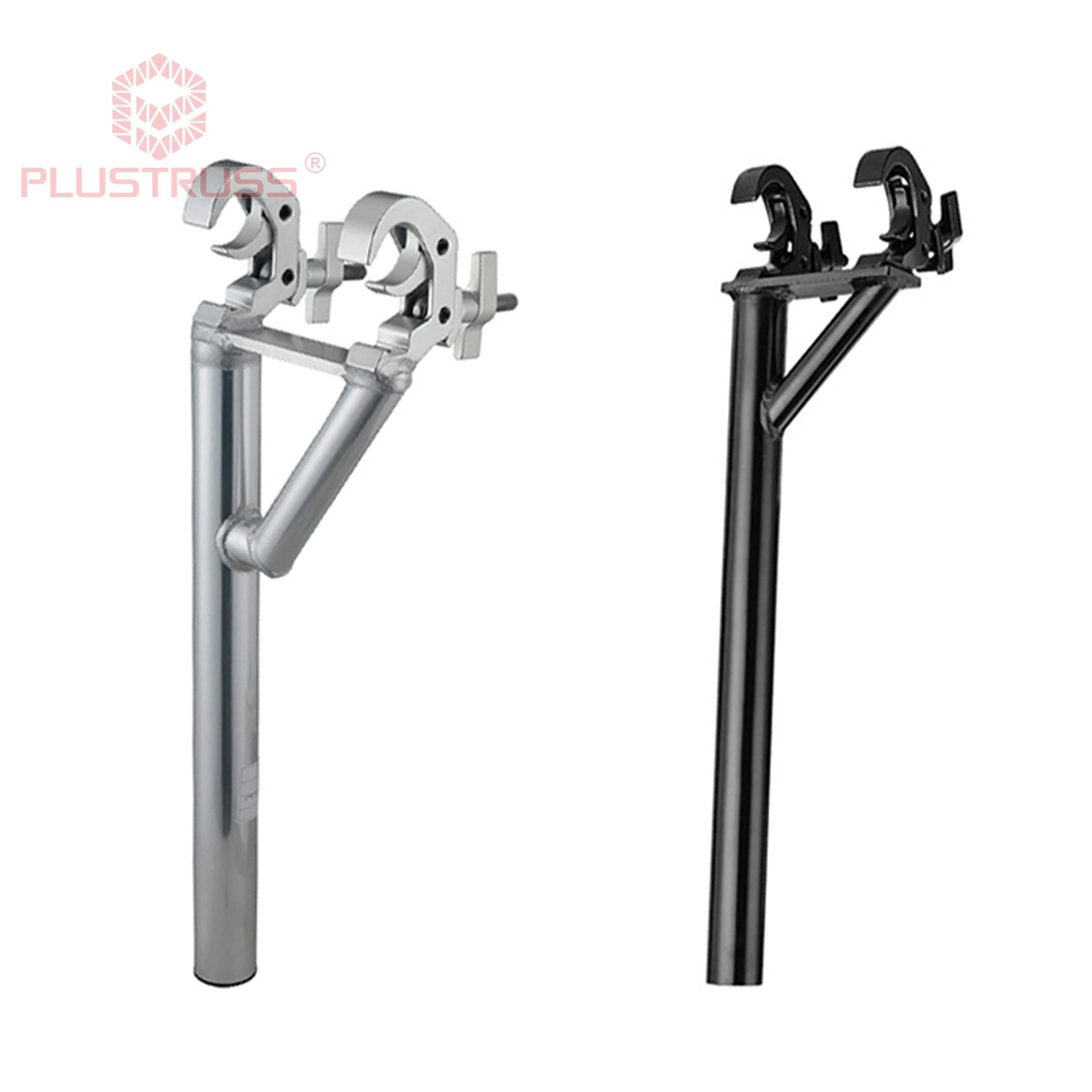 Tube 48-51mm Load 40kg Pipe Clamp Truss Hook Aluminum Stage Lighting Truss Clamp Side Arm G5011Y(500)