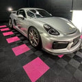 Anti-slip Modern Plain Click Vinyl Flooring Wide Plank Garage Floor Tiles for Workshop and Villa