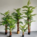 New Design Wholesale Silk Artificial Tree Plants Green 90-240cm Potted for Home Shopping Decoration