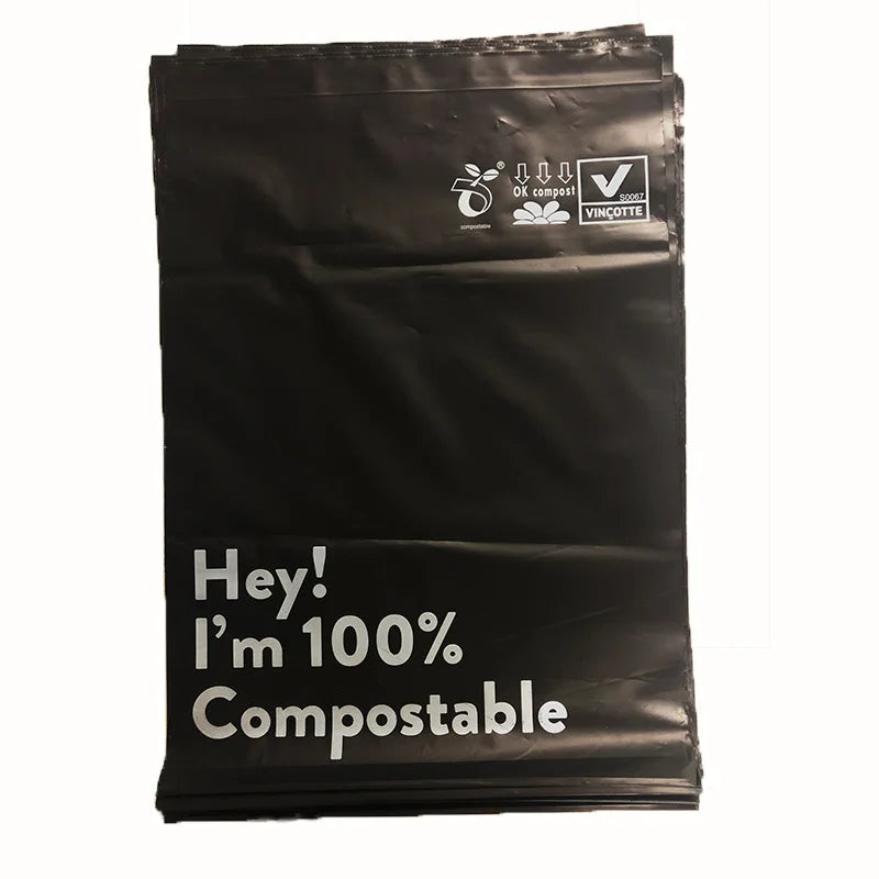 Custom logo Printed Eco Friendly Poly Mailer Bag Biodegradable Compostable Packaging Poly Mailers Bags for Post