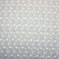 Hollow Out Flower 100% Cotton Embroidery Fabric Lace Eyelet LT21017