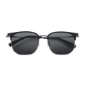 Luxury Brand Designer Vintage Women Men Square Titanium Sunglasses Shades UV400 Female Sun Glasses