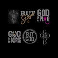 63 Pattern Hot God Christian Cross Religious Hotfix Iron on Rhinestone Shirt Transfer Design Blessed Rhinestones Transfer Bling