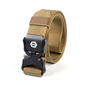 Custom Logo Tactical Nylon Belt with Quick Release Aluminum Alloy Grade Fabric Belts
