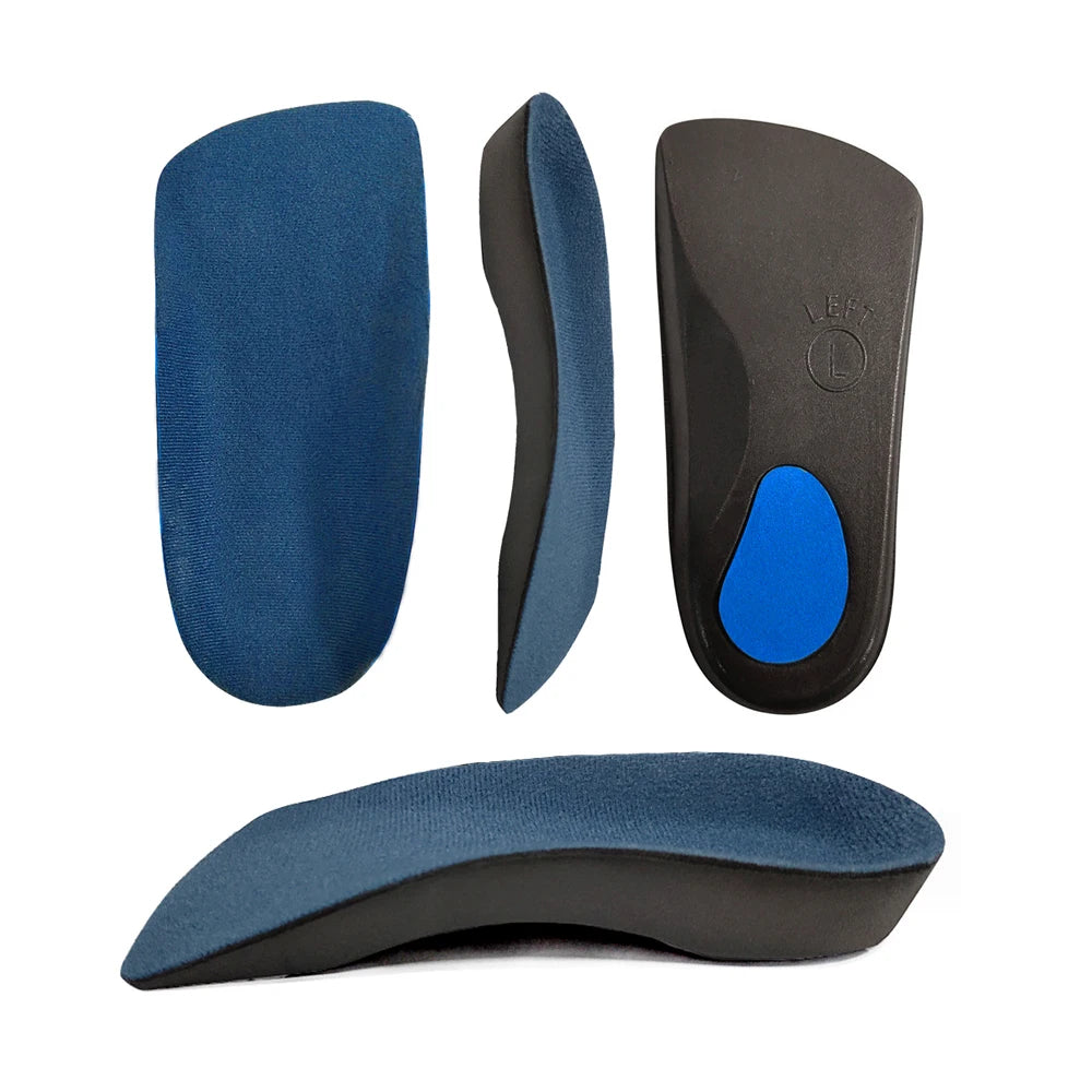 3/4 Length EVA Hard Plastic High Quality Arch Support All Sizes for Flat Feet Orthopedic Foot Shoe Insoles HA00807