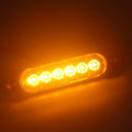 Factory Price Car 6 LED Strobe Light 6W 720LM Flashing Grille Lights 12V to 24V Car Emergency Light Warn Light Lights for Truck