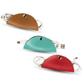 Cheap PU Leather Cord Organizer Cord Taco Trio Charger Earphone Wire Fastening Ties for Earbud Wrap Headphones USB Cable Gift